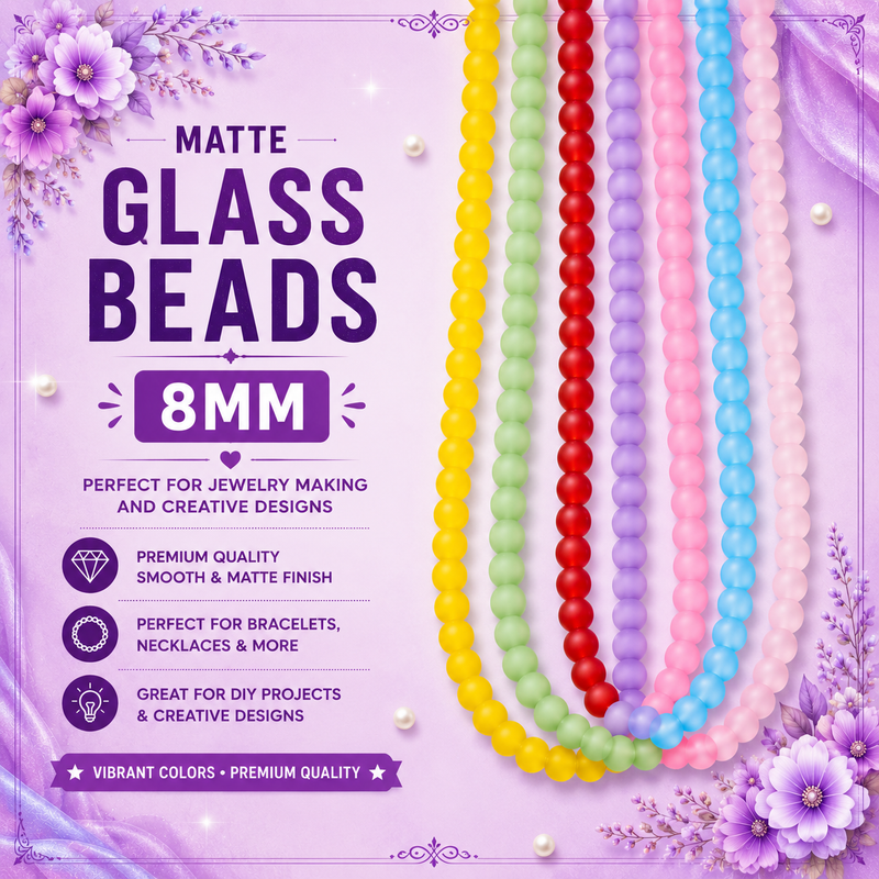 Matte Beads 8mm
