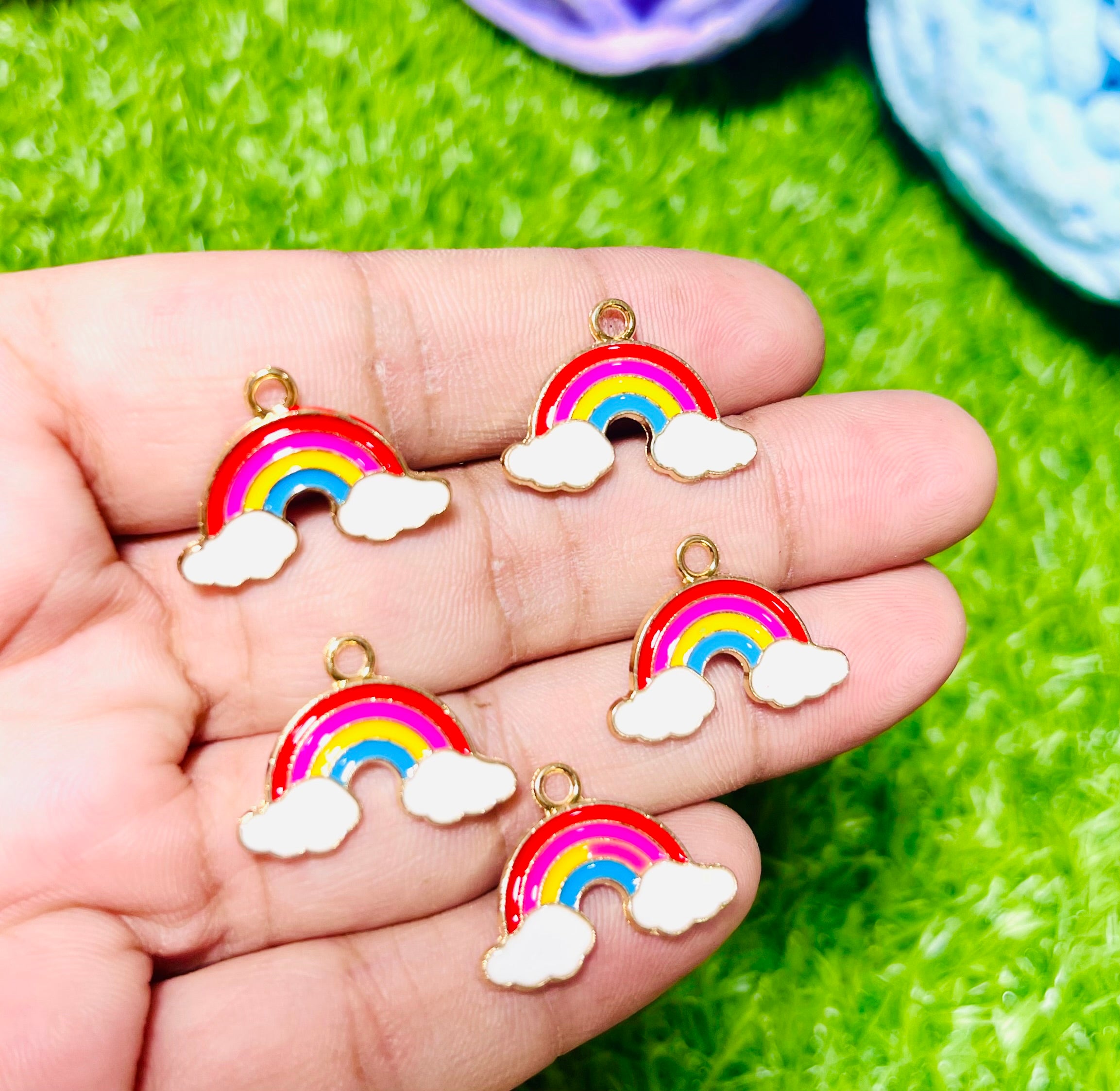 Rainbow Charms 6 pcs