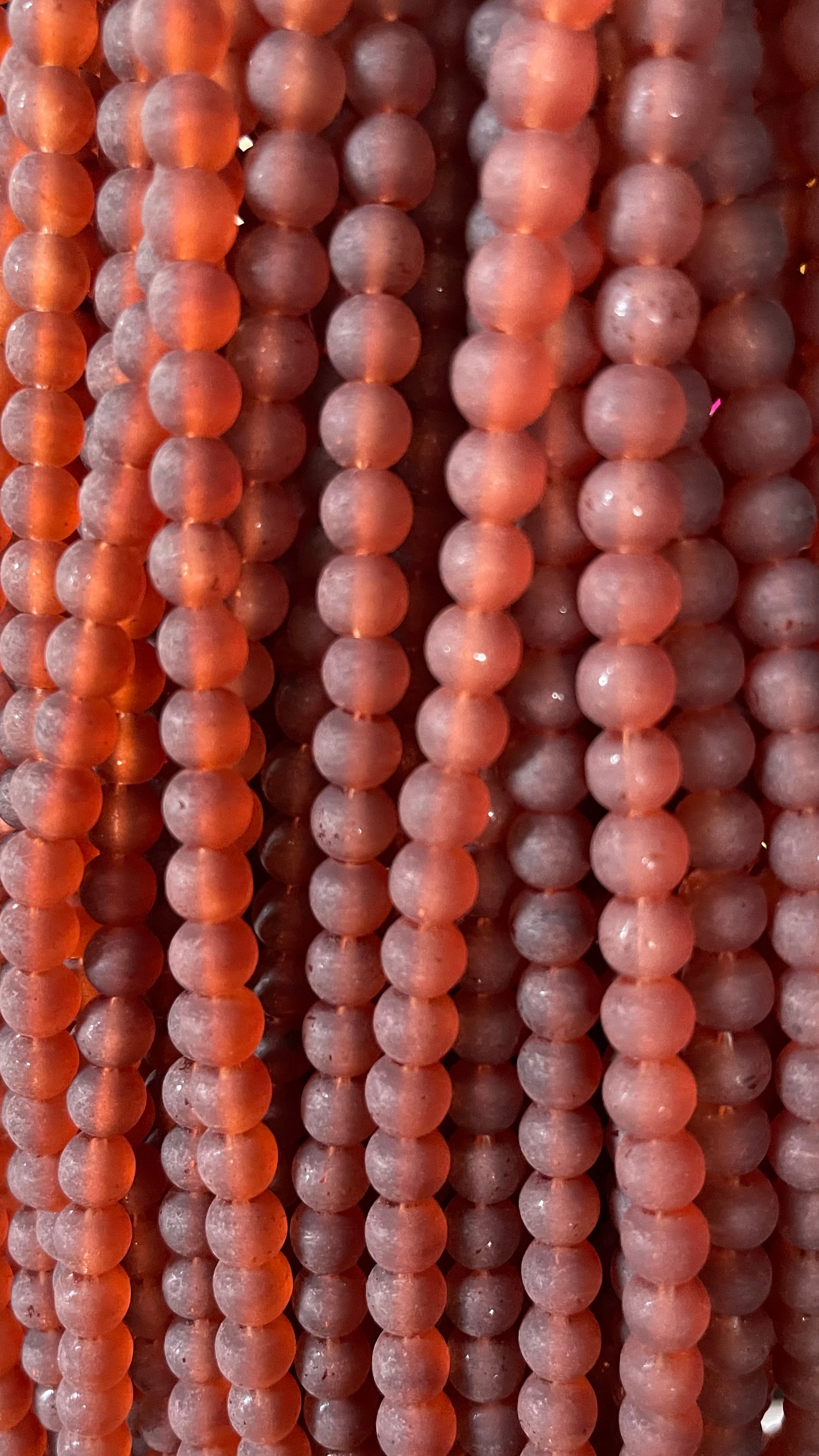 Mate glass beads 8mm