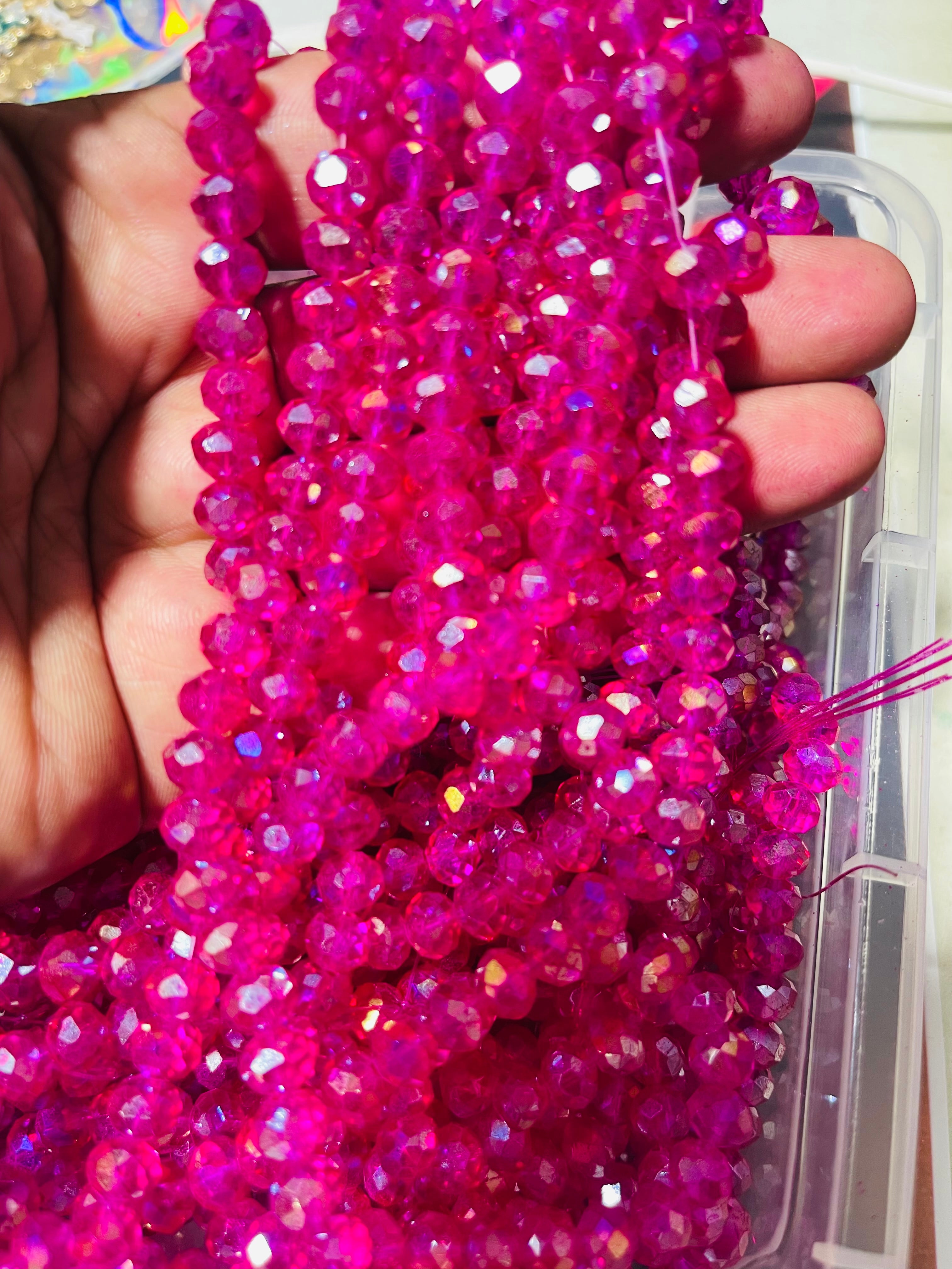 Crystal glass 8mm