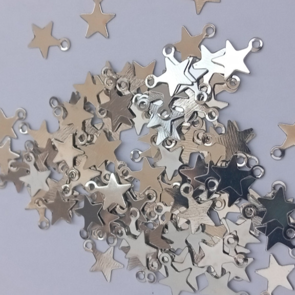 Star Charm Golden & Silver