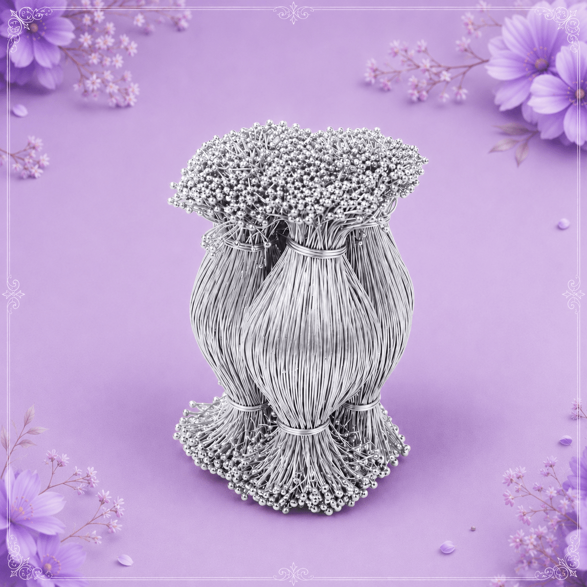 Silver Loreal Bunch for Jewelry Making