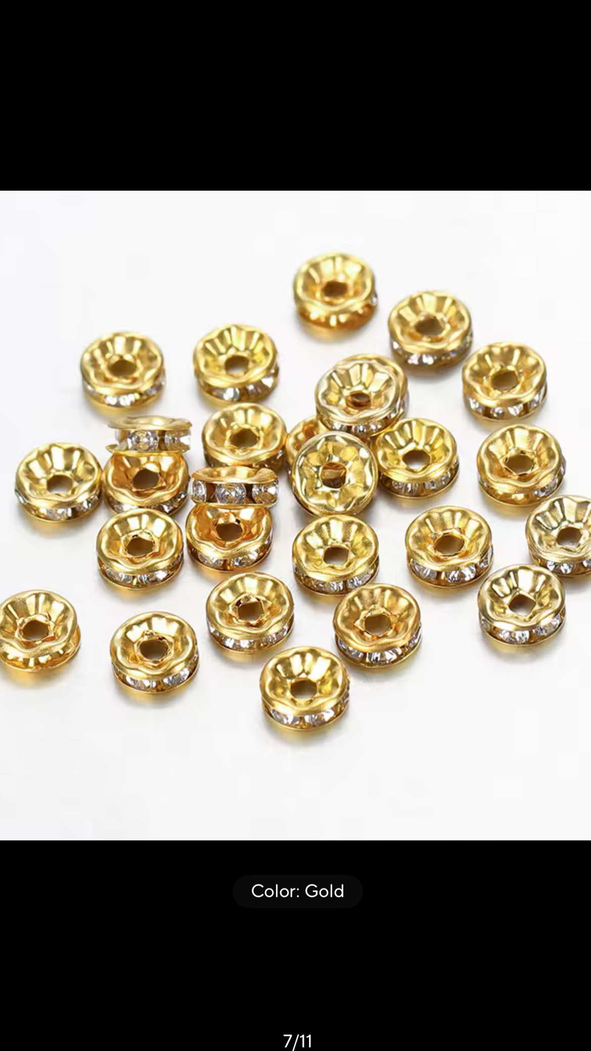 Nagina Ring Golden & Silver