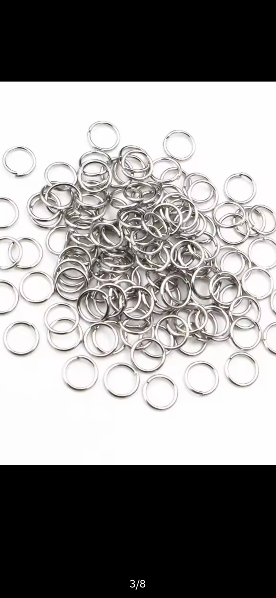 Jump Ring Golden & Silver