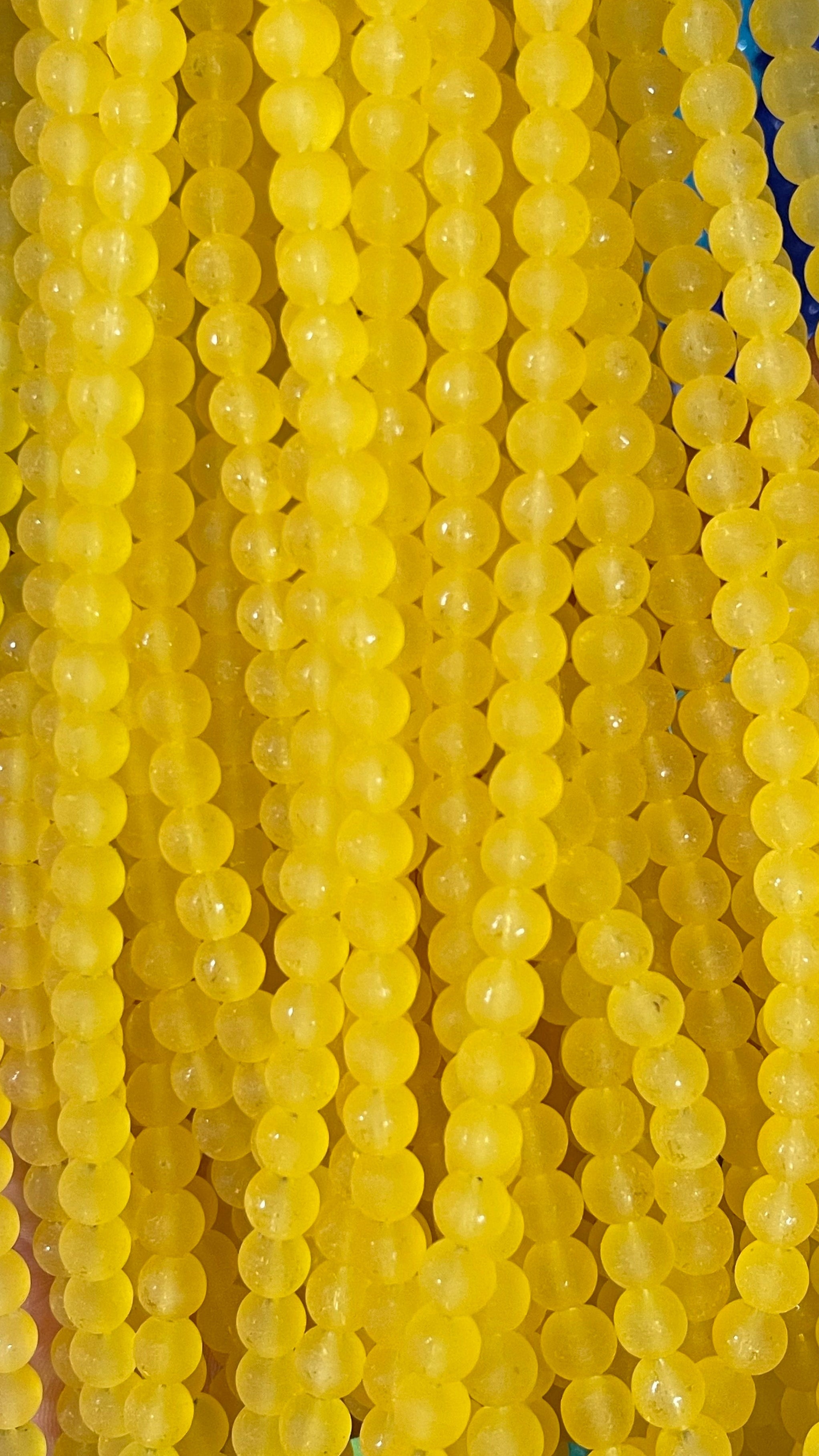 Mate glass beads 8mm