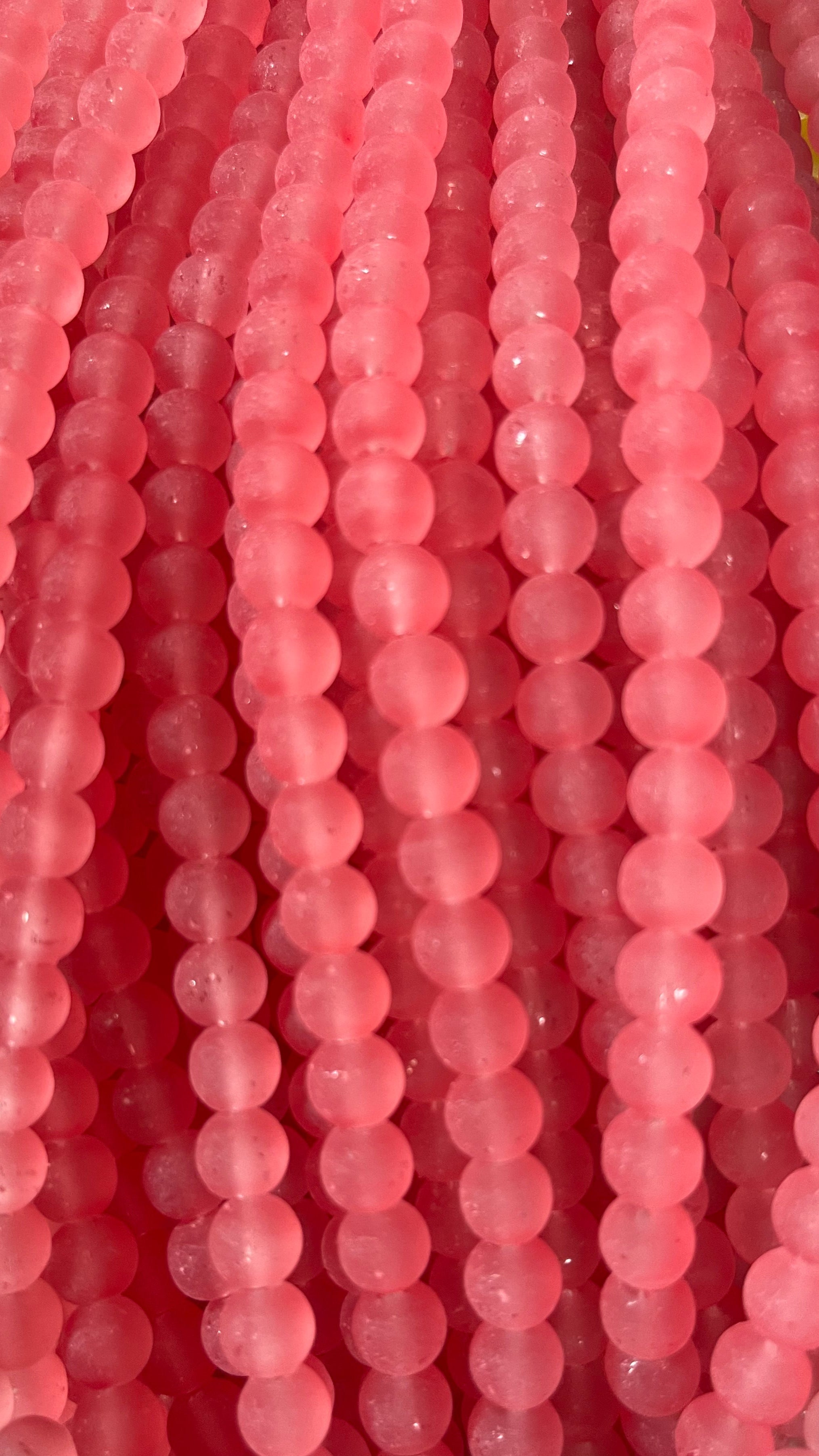 Mate glass beads 8mm