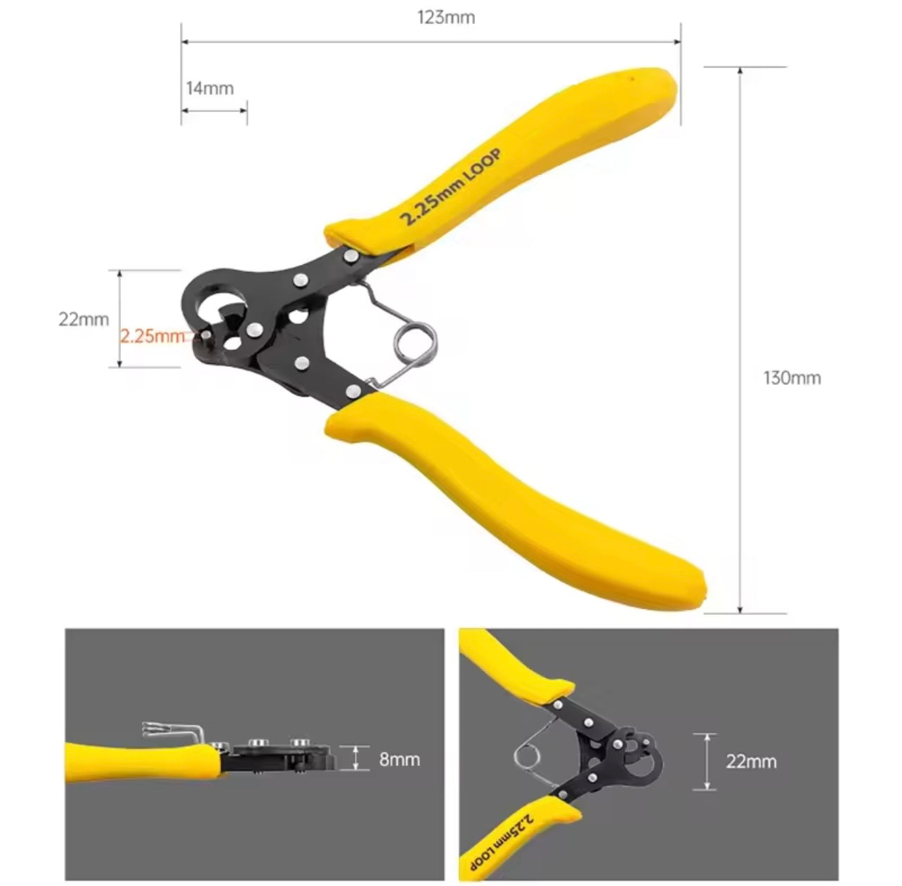 Wire rolling plier