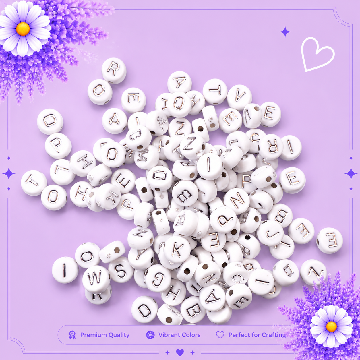 Silver Mix A to Z alphabets