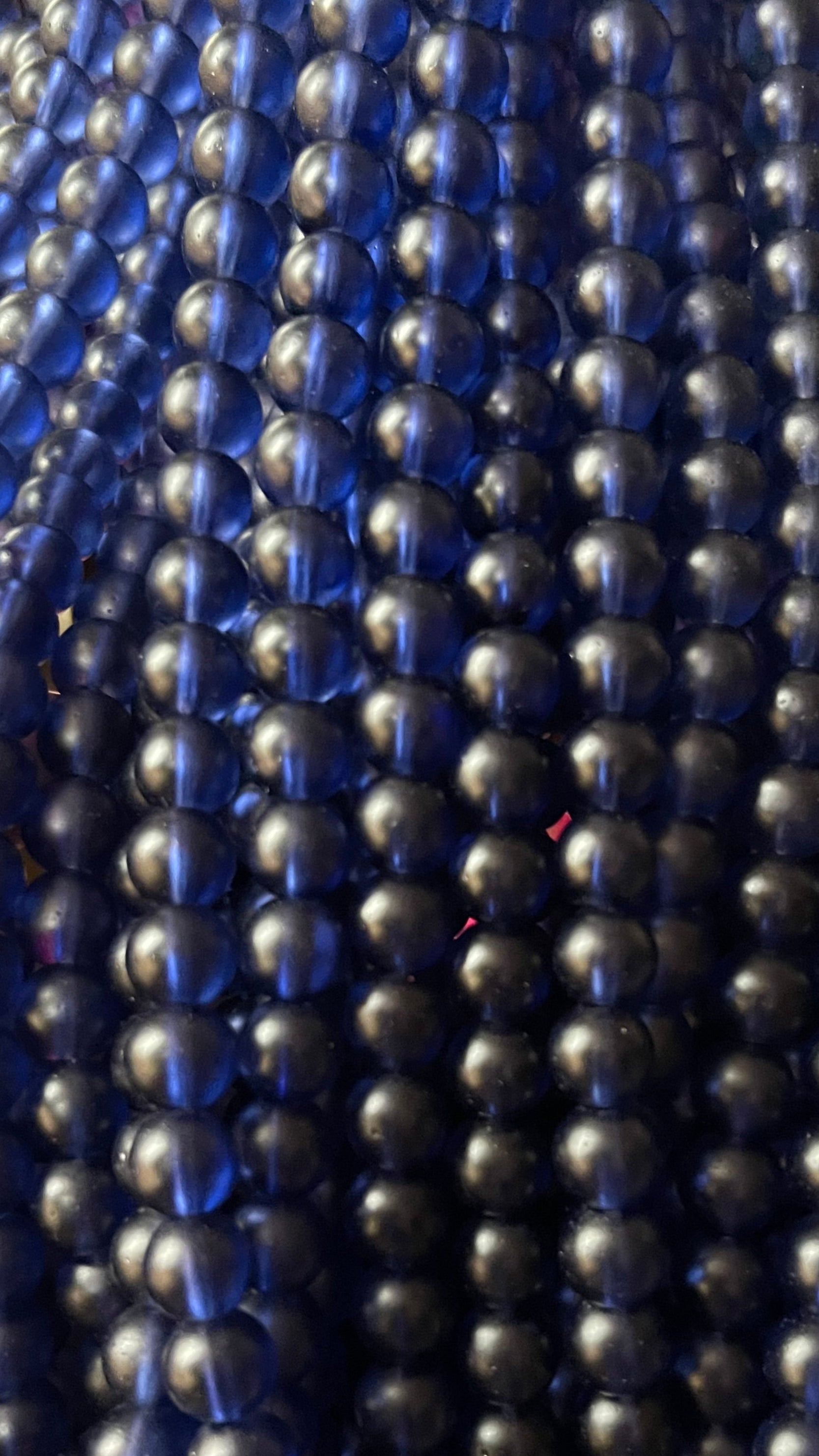 Mate glass beads 8mm