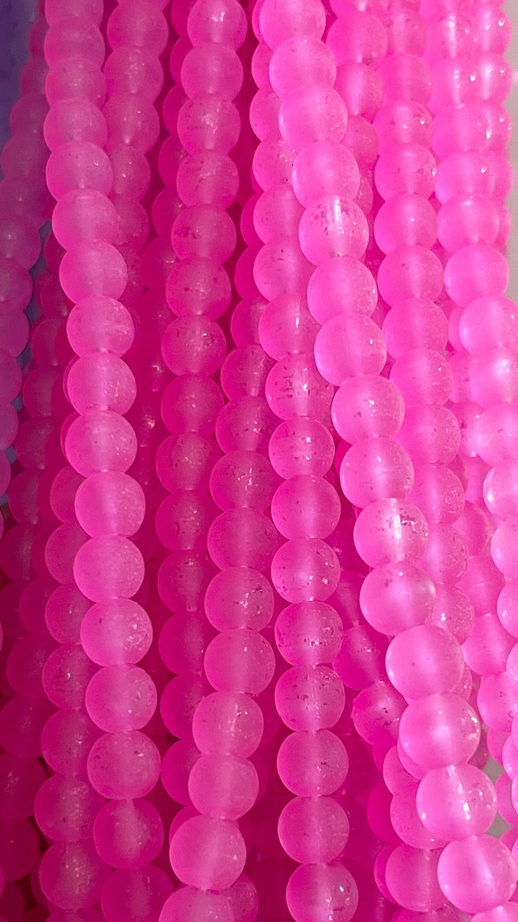 Mate Glass beads 8mm