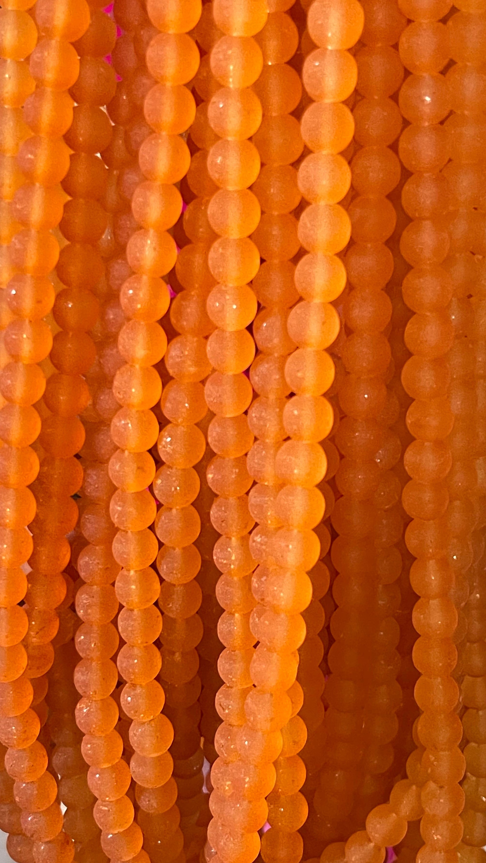 Mate glass beads 8mm