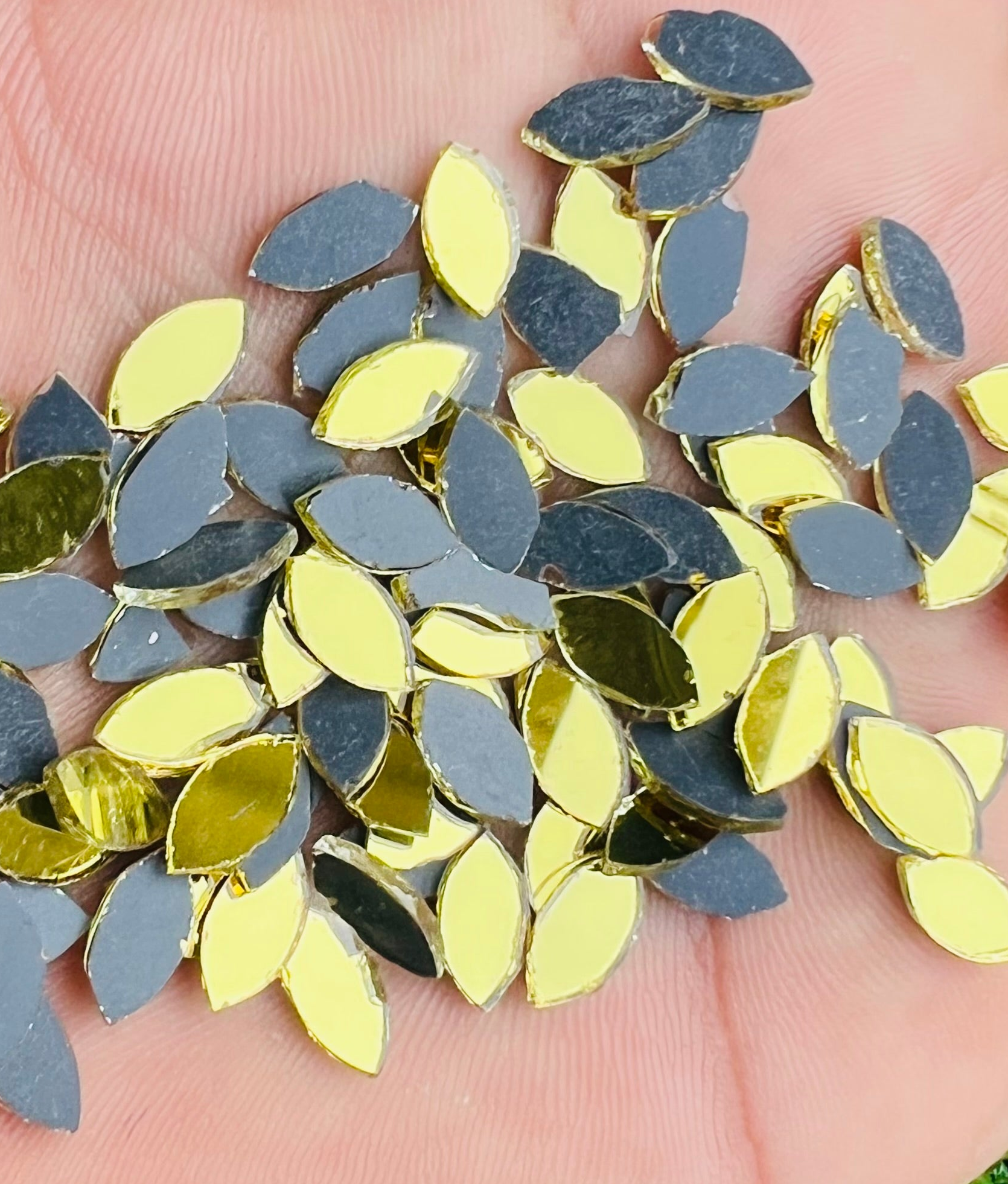 Golden Mirror 5x10mm