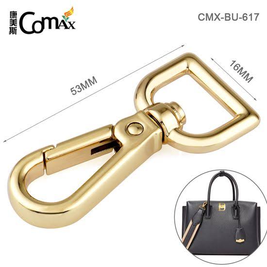 Side hook Handbag Golden & Silver