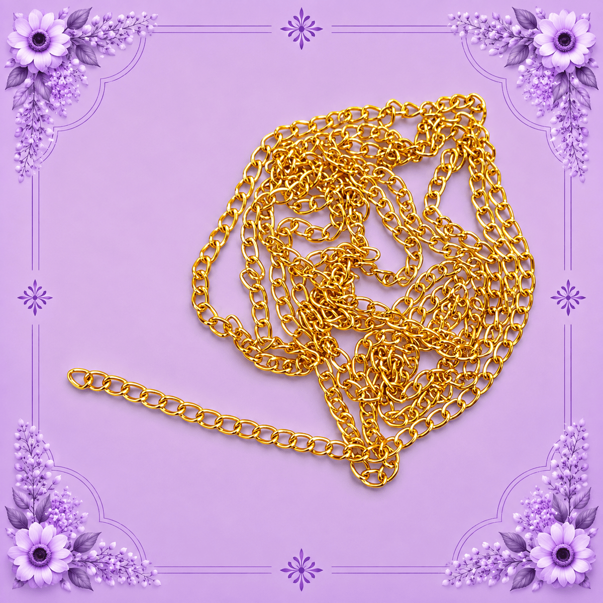 Gold-Plated Jewelry Chain