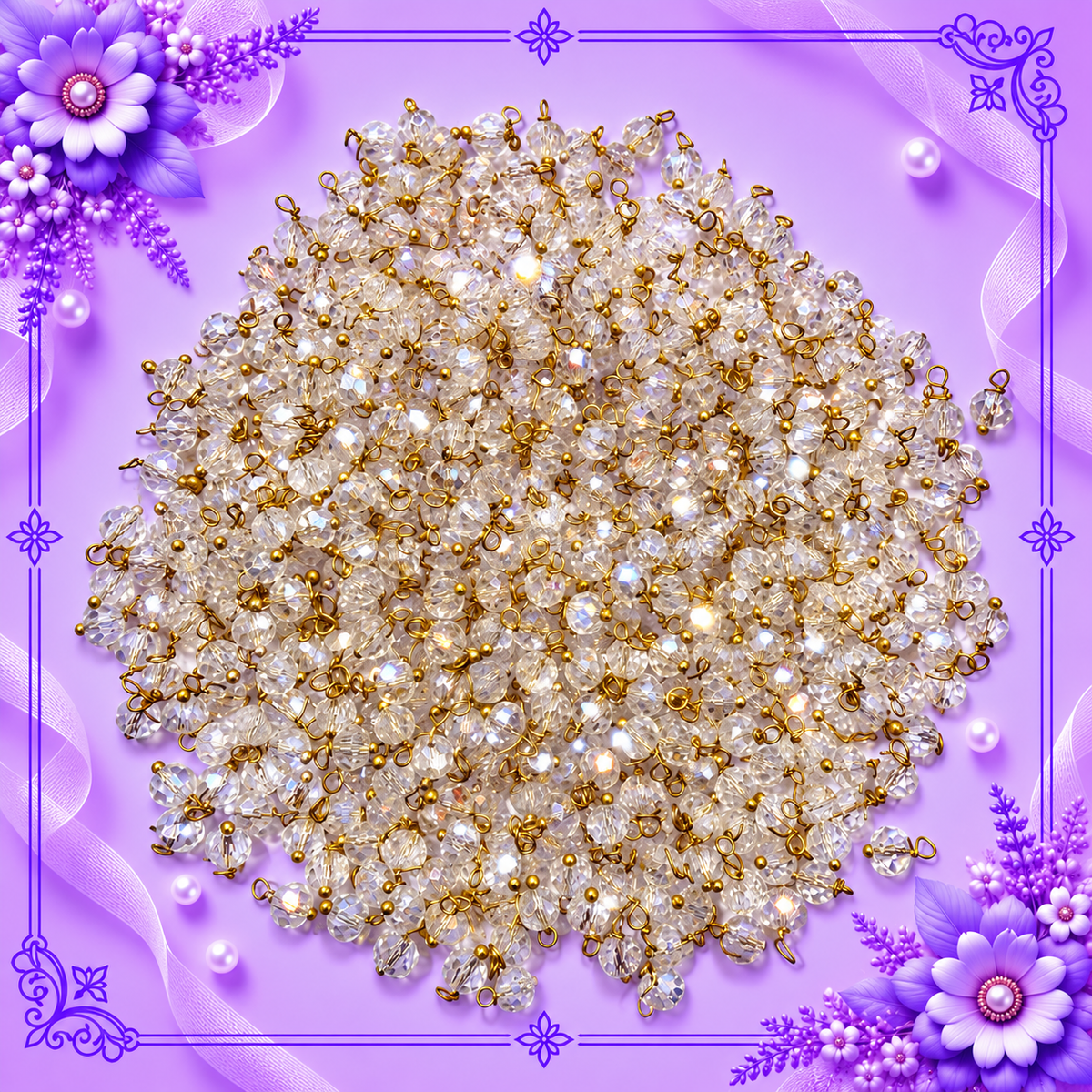 Ready loreal crystal 4mm