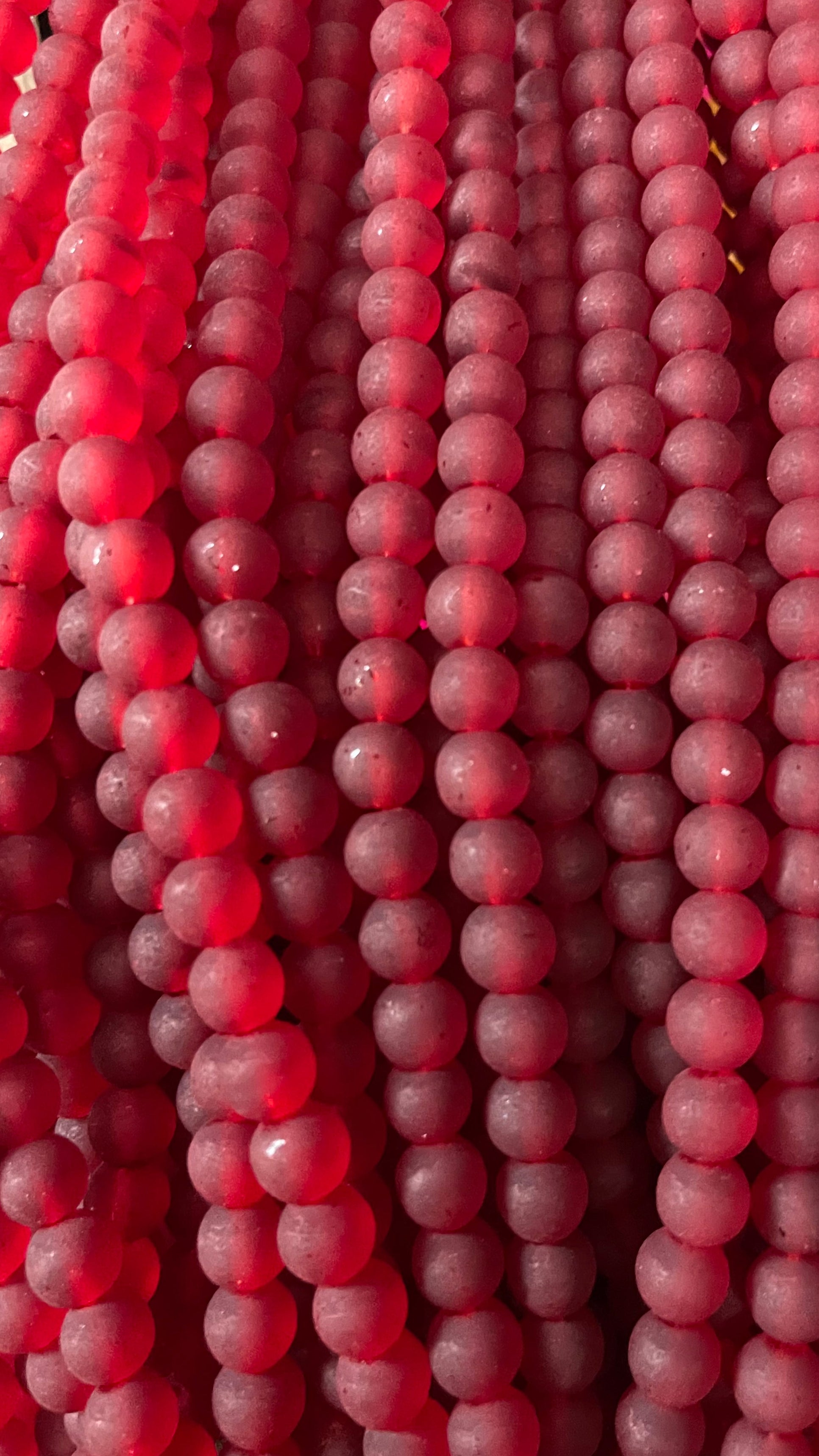 Mate glass beads 8mm
