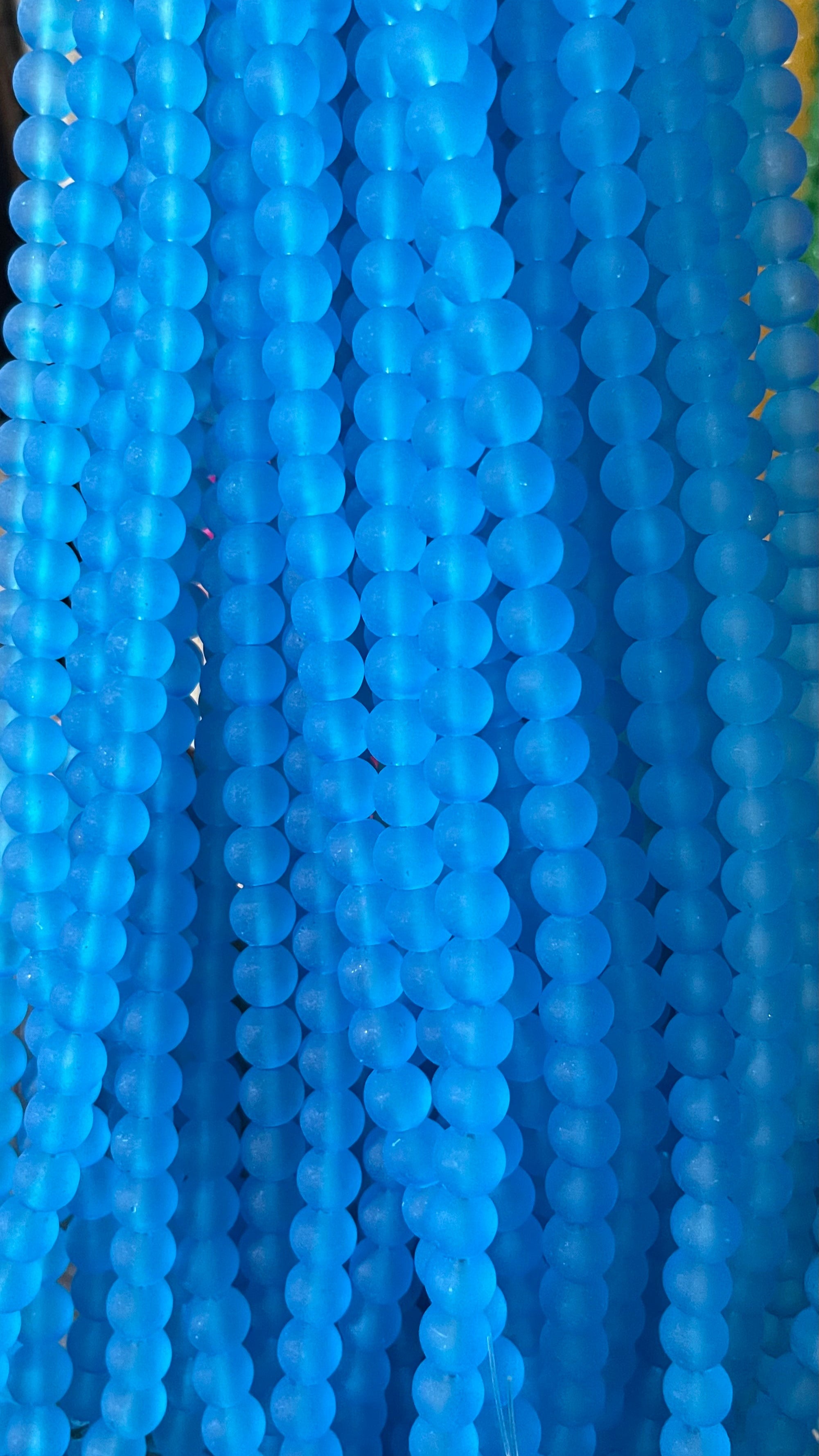 Mate glass beads 8mm