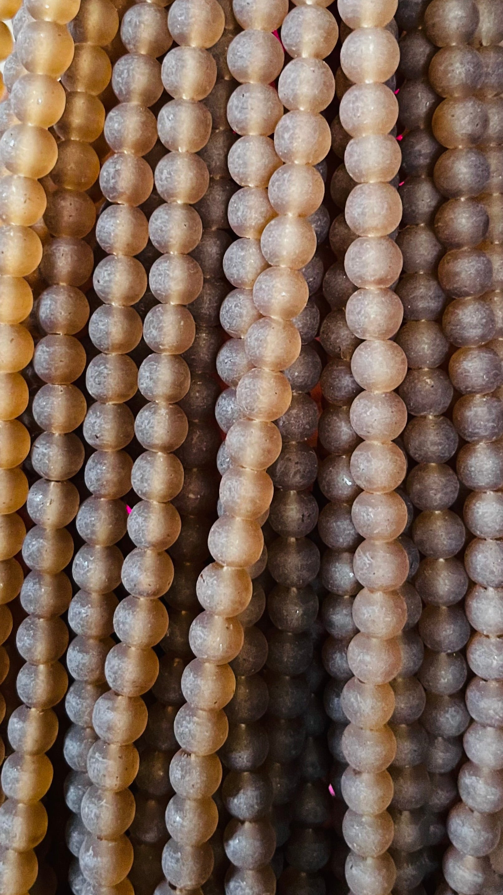 Mate glass beads 8mm