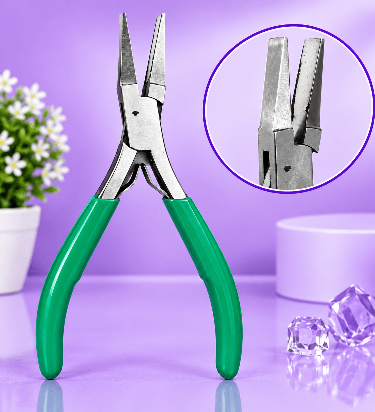 FlatNose Pliers stainless steel