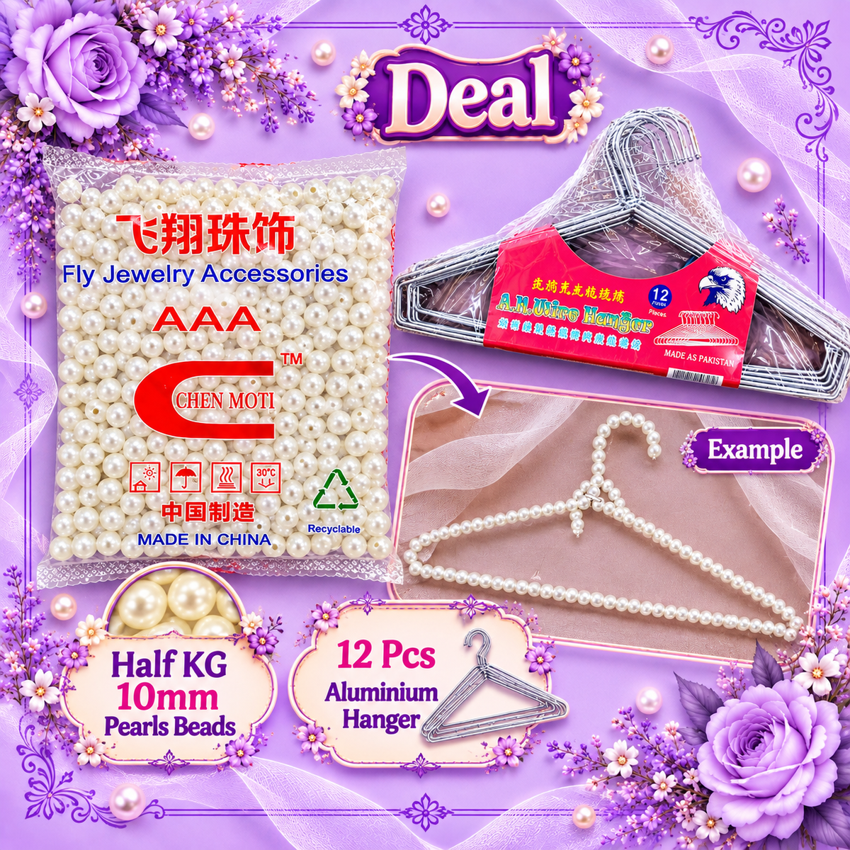 Pearls Hanger Deal.
