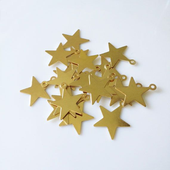 Star Charm Golden & Silver